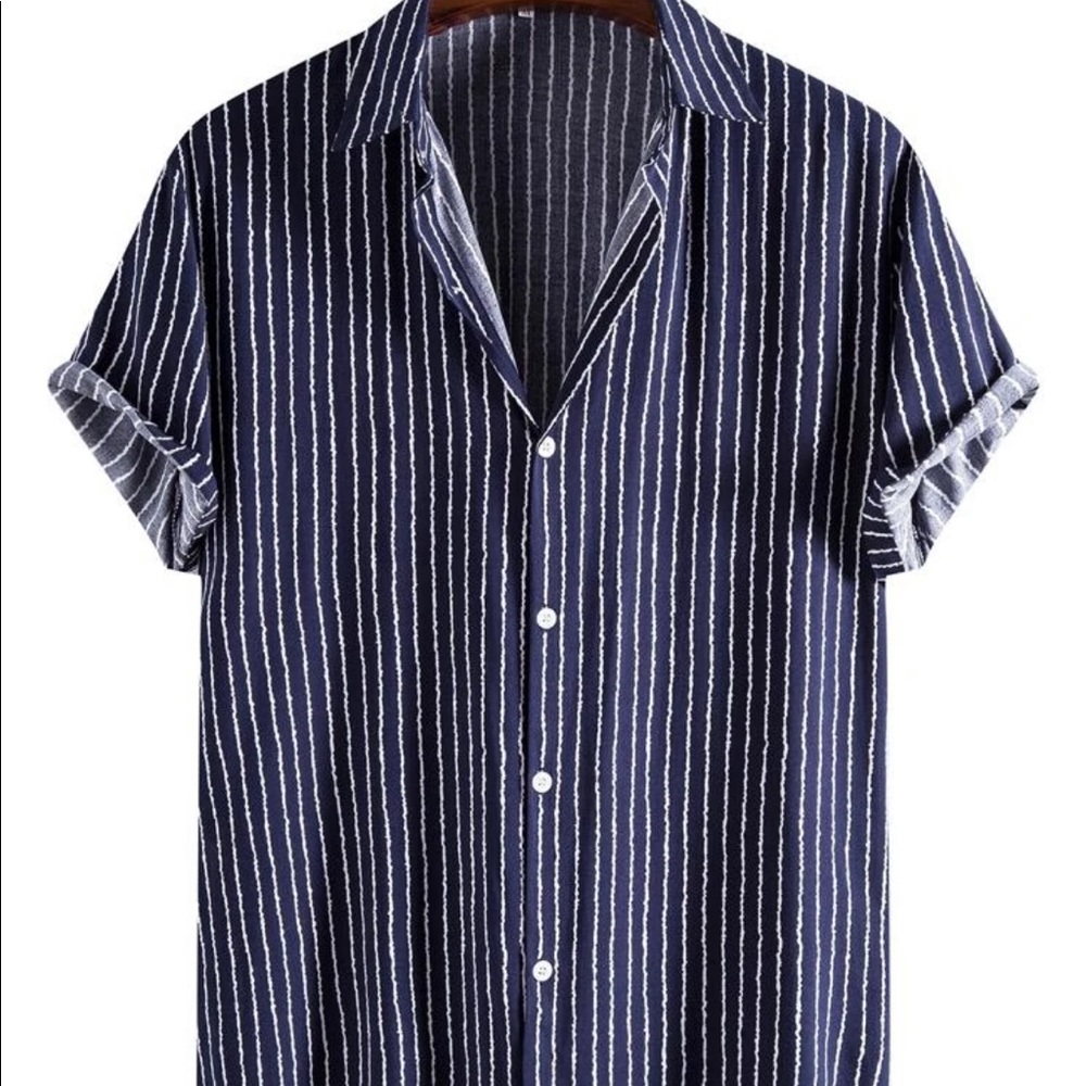 Striped Button Up Shirt